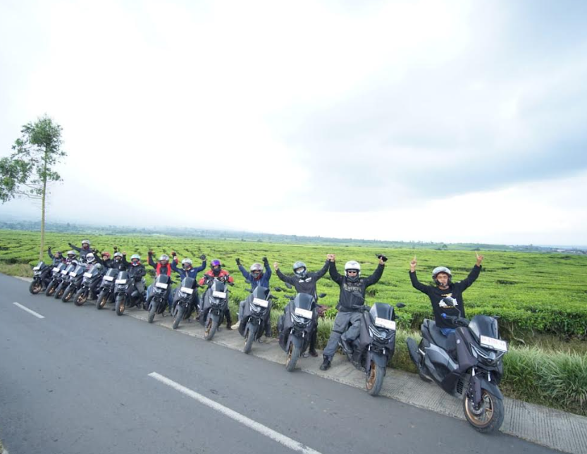 NMAX Tour Boemi Nusantara Full Gaspol Jelajahi Dataran Tinggi Kerinci, Jambi