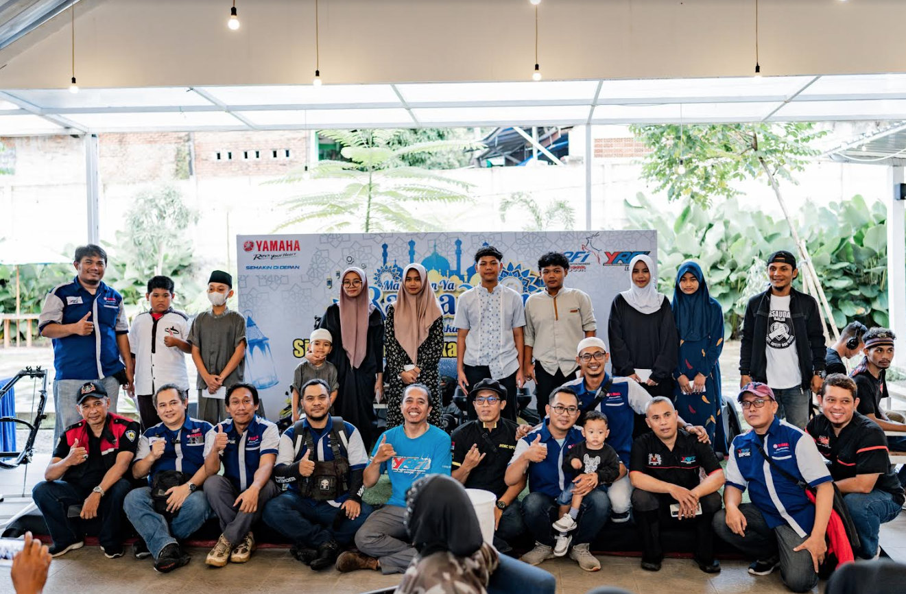 Ngabuburide Yamaha Maxi 2024 di Bogor: Lestarikan Tradisi Berbagi Sesama di Bulan Suci Ramadan