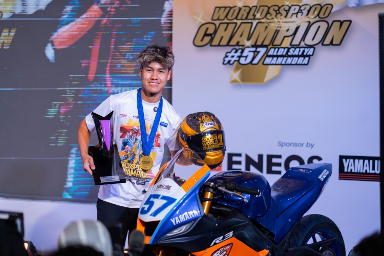 Aldi Satya Mahendra Bakal Lanjutkan Perjuangan di World Supersport 2025 Pakai YZF-R9