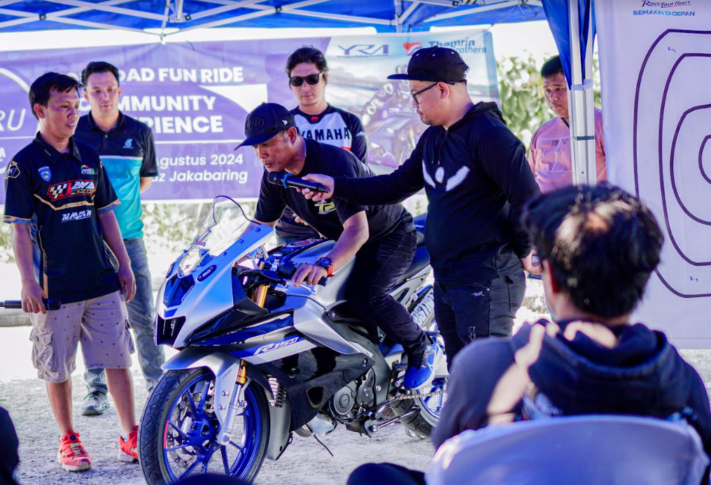 Pertama Kali Jajal R15 Connected Series di Sirkuit Trabaz Jakabaring, Bikers di Palembang Dapat Pengalaman Berbeda