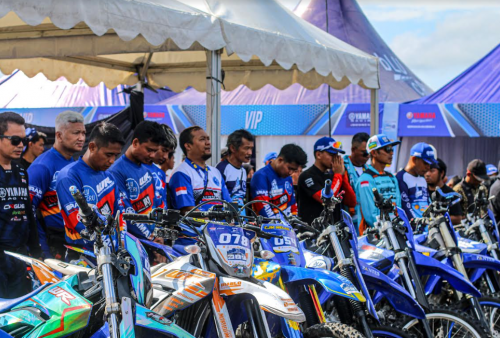 Gebyar Shell bLU cRU Yamaha Enduro Challenge di Sintang, Catat Jumlah Pengunjung Terbanyak Sampai Puluhan Ribu