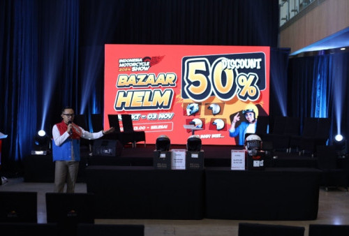 IMOS 2024: Bazar Helm dan Live Quiz Tambah Keseruan Bagi Pengunjung