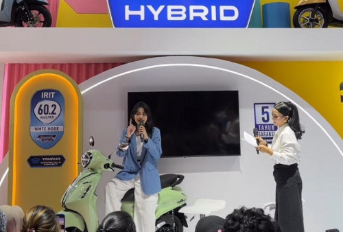 Yamaha Gelar Talkshow Bareng Sintya Marisca di IMOS 2024