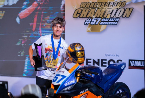 Aldi Satya Mahendra Bakal Lanjutkan Perjuangan di World Supersport 2025 Pakai YZF-R9