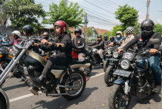 Antusias Riders Yamaha XSR 155 Meriahkan Gelaran Kustomfest 2024 di Yogyakarta